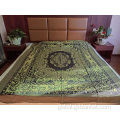Mixed Blanket golden polyester thread blanket Factory